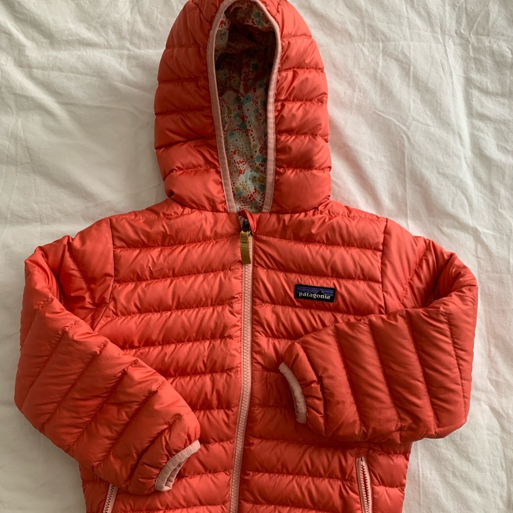 Patagonia reversible zip up hoodie